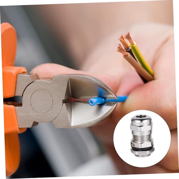 5st Connection Metal Cable Fixing Head Wire Connector for Outdoor Use Cable Glands Joints
