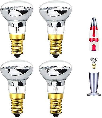 Top (4 stk.) R39 E14 Reflektorlampe 25w E14 Lavalampe R39 Reflekterende Lyskilde 25w E14 R39 Lavalampe Varm[hp]