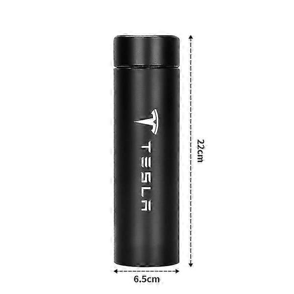 Stor kapacitet 304 rustfrit stål vakuum termoflaske til Tesla Model 3 Model X Model S Model Y biltilbehør hvid SZRH