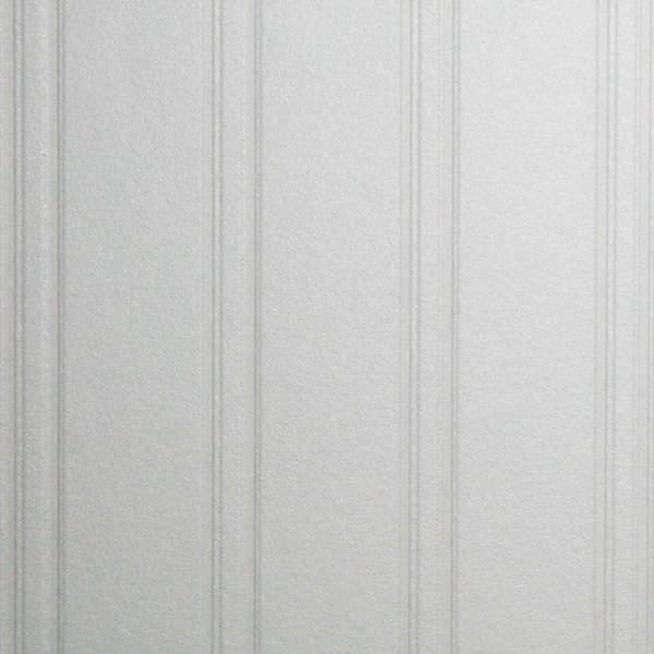 Beadboard Wallpaper White Super Fresco Paintable 17267