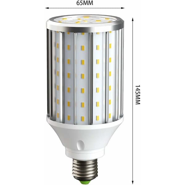 LED Corn Bulb E27 30W, Cool White? LED Bulb E27 Non-Dimmable LED Corn Bulb (30W Warm Light)