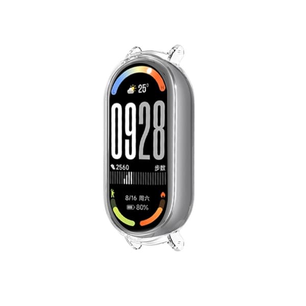 Transparent Case Compatible with Xiaomi Mi Band 10 Ceramic Edition - Protect Your Smartwatch