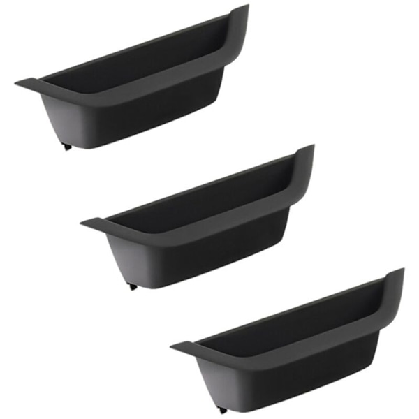 3X Interior Door Handle Pull Handle For- F25 F26 X3 X4 2011-2017, Left Side, Black