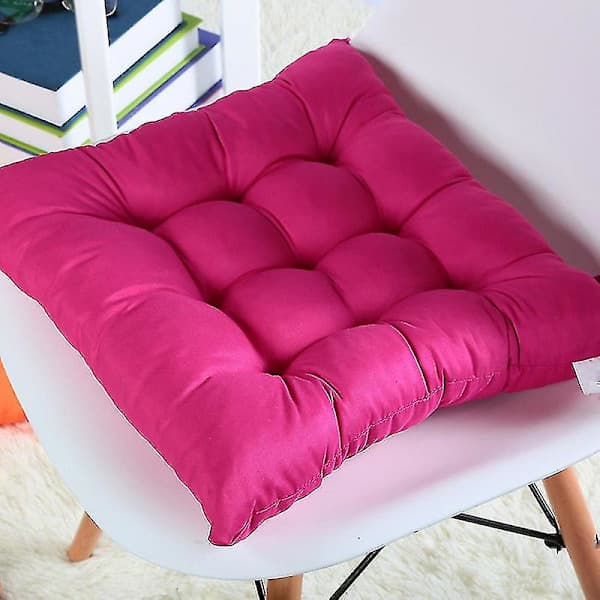 Square Chair Mat Non-slip Comfortable Warm Seat Cushion Floor Pillow Suitable for Home Cafe