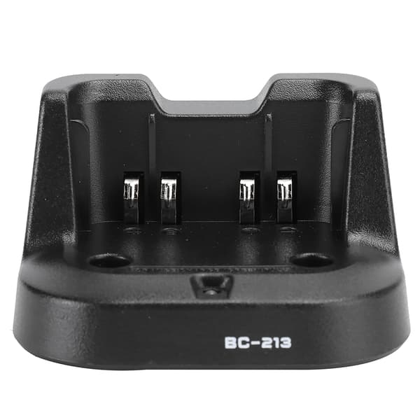 Batterilader BC213 for ICOM Radio ICV88 ICF1000 ICF2000 EU US-plugg 100240V (EU-plugg)