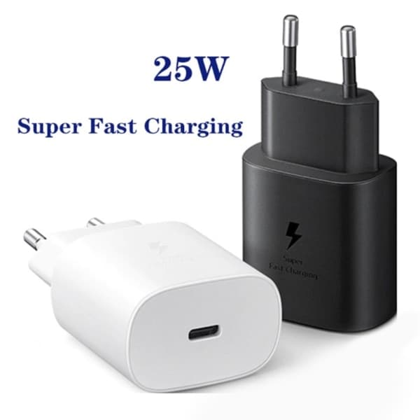 USB C Ladekontakt Rask og Sikker Telefonladeradapter for GalaxyS23, S22, S21, S20, S10, Note 20, A53, A52, A33 A72