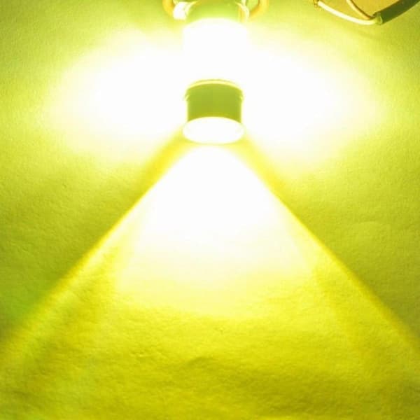 2x2 pcs 9006 HB4 100W High Performance LED Yellow Fog Light Bulbs 4300K