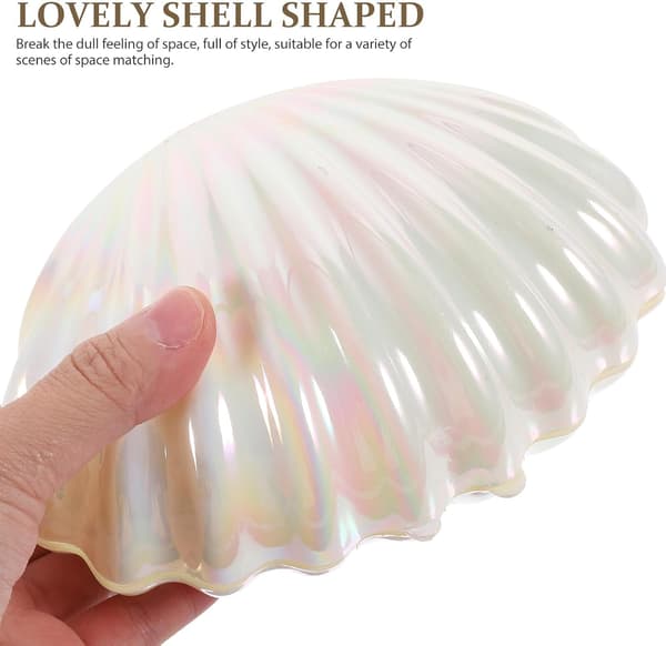 Festfavorittboks Skall Oppbevaringsbeholder Liten Godteriboks PP Materiale Dekorativ