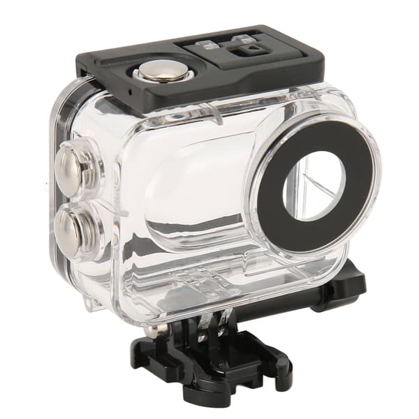 Action Camera Diving Case Professional Protective Dustproof Waterproof Housing for Insta360 GO 3 with Mount and Screws