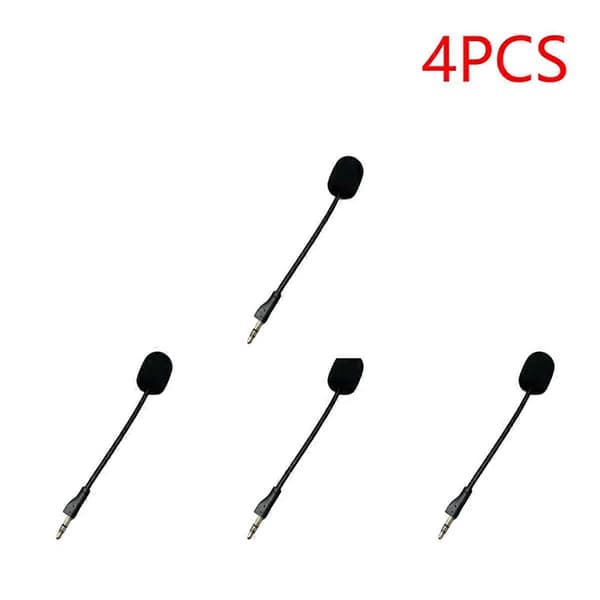 3,5 mm mikrofon til Logitech G PRO G PRO X gamingheadset, 4 stk.