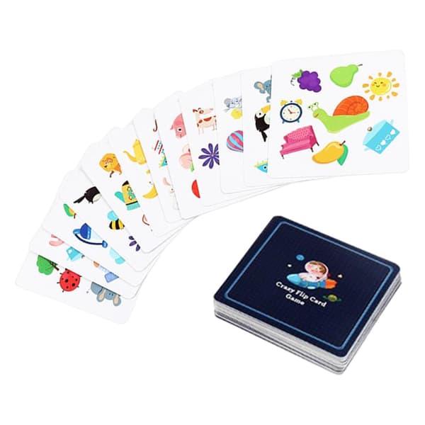 Animal Memory Game 54 Blocks for Memory Cognition Preschool Education Card Set