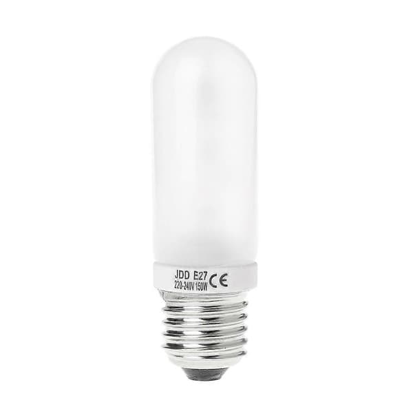 JDD E27 220-240V 150W Studio Fotografi Blitslampe Modellering LED Strobelys [DB]