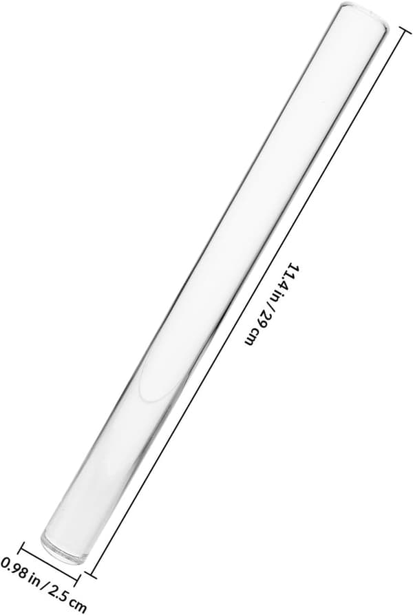 Akryl Multifunksjonell Rett Kjevle Ergonomisk Design Kakedeigskjevle