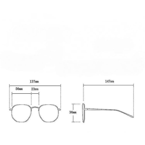 Black Lens Classic Solbriller - Style Unisex Shades Uv400 Protective Herre Dame (grønn)
