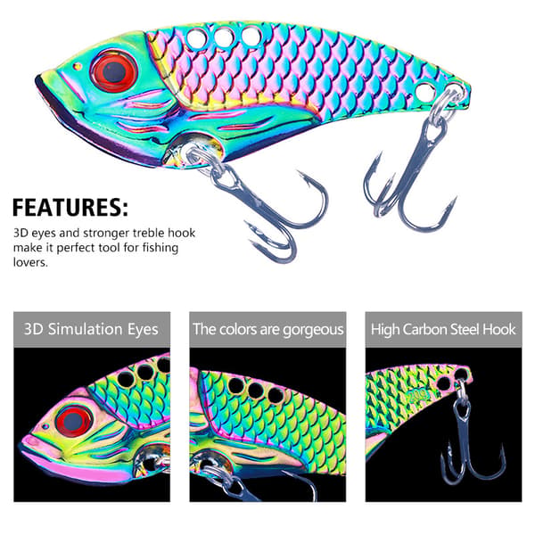 6 Dragon Scale Colorful Long Distance Casting Metal Small Sequin Iron Plate Baits