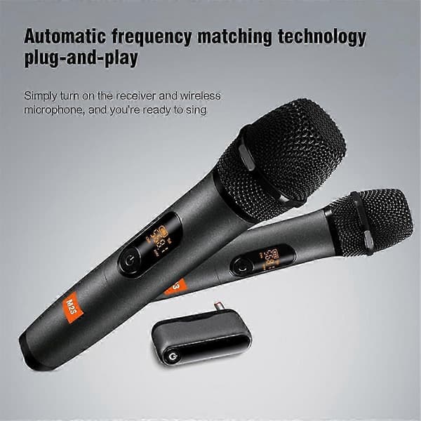 New Universal Microphone Home USB Wireless Microphone Live Broadcast Radio Digital Display Microphone