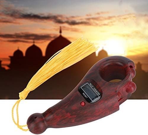 1 stk. Digital Buddhistisk Tælleværk Islamisk Tælleværk Roterende Bedeperler Finger Digital Tæller