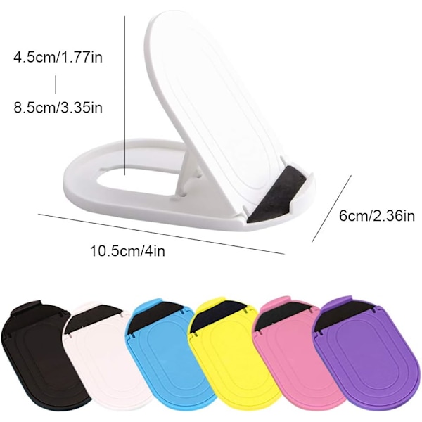 Ellipse 6 kpl Universaali Matkapuhelin- ja Tablettiteline 4\" - 12\" - 6 kpl
