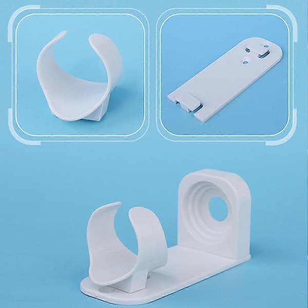 Universal Toothbrush Holder Wall Mount Self-Adhesive Shelf