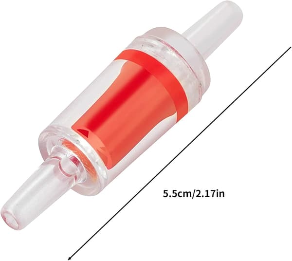 Kontrollventiler for akvarieluftpumpe, kontrollventiler for akvarieluftpumpe, enveis kontrollventil for akvarium (10 stk)