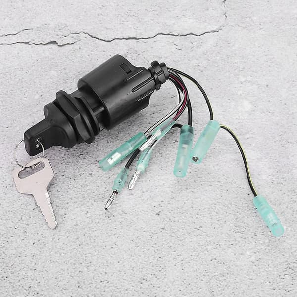 Ignition Switch with Key, Fits Honda Outboard 35100-ZV5-013