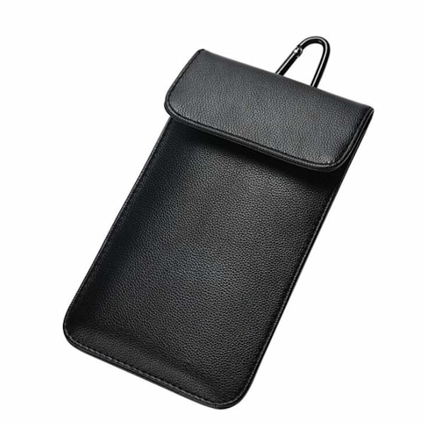 Cell Phone Signal Blocking/Jammer Pouch Bag Anti-Spying/Tracking/Radiation GPS Shielding Passport Sleeve/Wallet Case