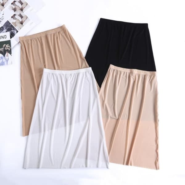 Underkjole Underkjoler SORT Hvid 70cm-70cm Hvid 70cm-70cm White 70cm-70cm