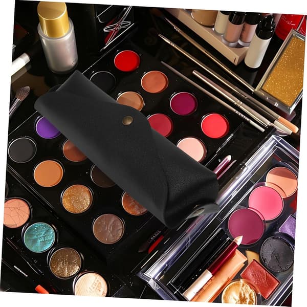 Kosmetisk penneopbevaringspose PU Rejse makeupbørsteholder Organizer Pung