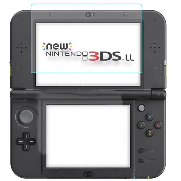 Näytönsuoja Nintendo 3DS XL läpinäkyvä läpinäkyvä Transparent