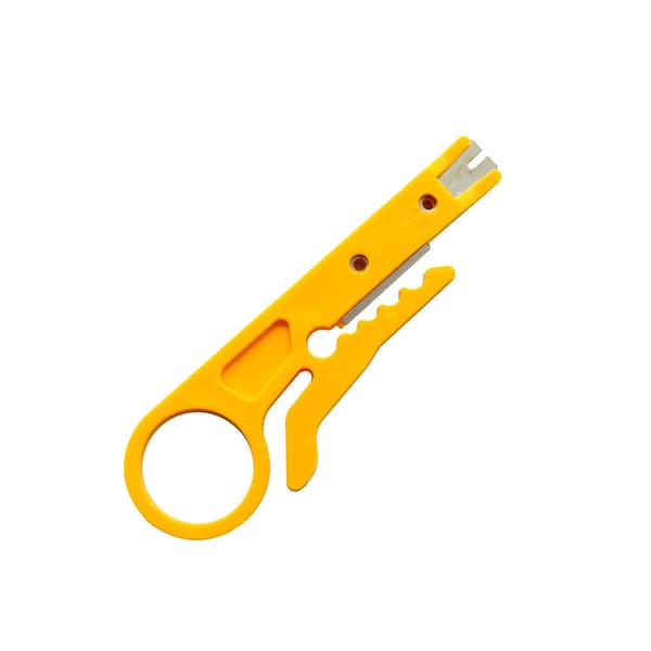 Verktøy for nettverksuttak, kabeltrekking, patchpanel - Kabel Punch Down Tool, 10 stk