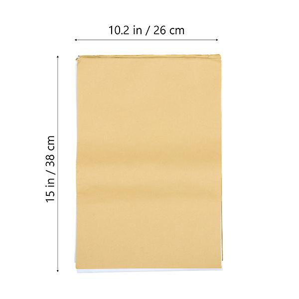 500 st Giftpapper i Bulk, Vitt Vävpapper, Förpackningspapper, Vävt Papper, Vävt Papper i Bulk, Vit 38X26CM White 38X26CM