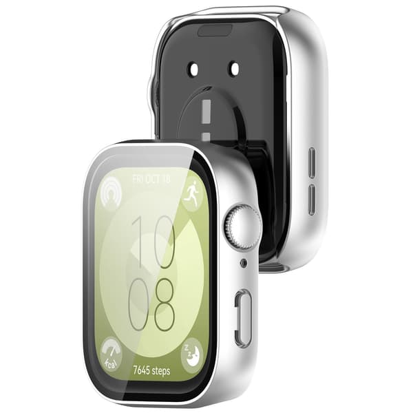 TPU-suojakotelo Huawei Fit 3:lle, hopea Silver