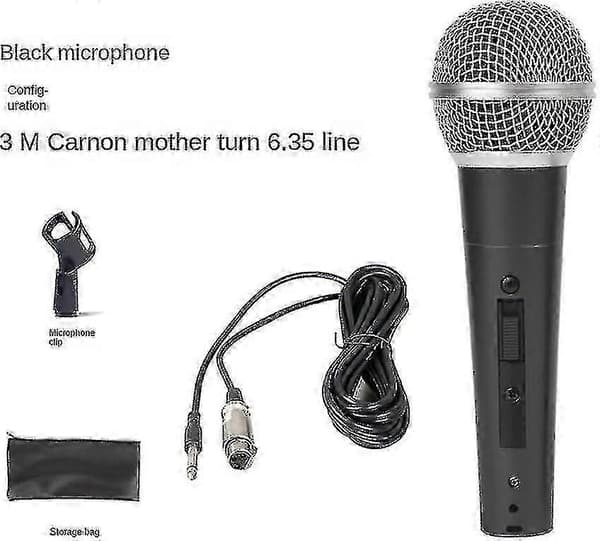Shure Sm58 Dynamisk Vokalmikrofon med Bryter - Ny Høy Kvalitet