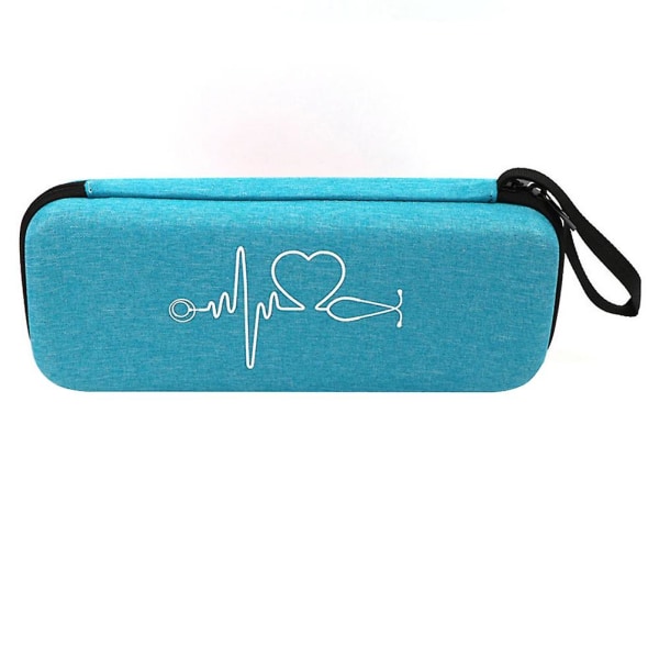 1 st stetoskopfodral Bärbar case Stötsäker stetoskoplåda Multifunktionell bärbar case Kompatibel för 3 m upplyst (himmelsblå) Blå28.5X11 CM Blue 28.5X11 CM