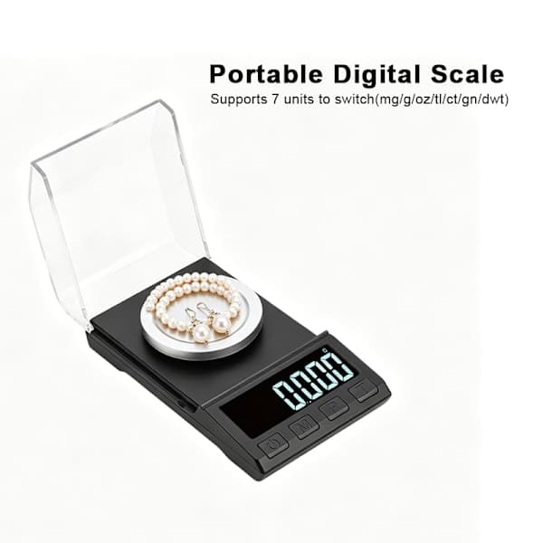 INF Mini digital scale with high precision 10 g/0.001 g