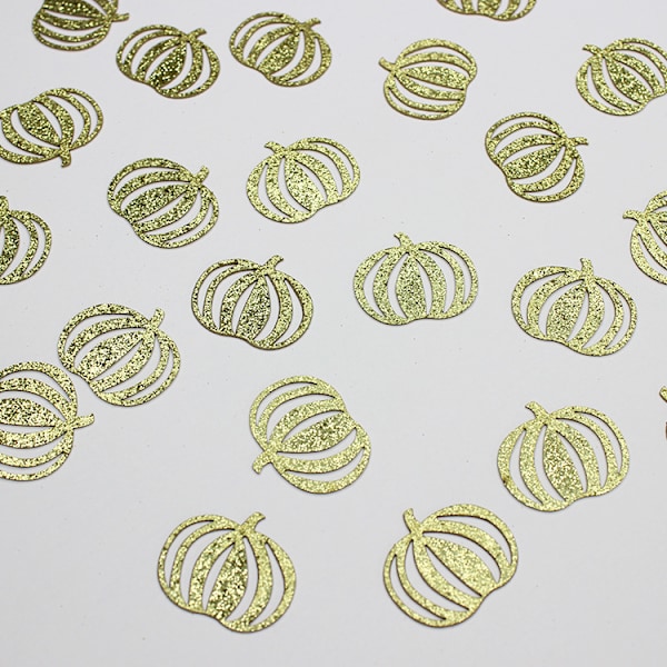 500 stk Halloween Konfetti Glitter, Konfetti Drysyssel Græskar Bordspredning til Halloween Borddekorationer