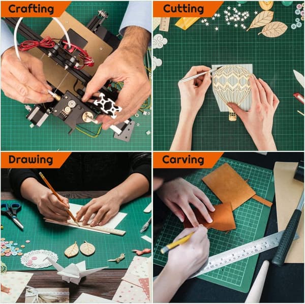 Self-healing Sewing Mat, 45 cm x 35 inch Rotary Cutting Mat and Precise Scrapbooking