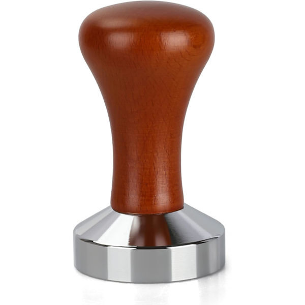 51 mm, espressostamper i rustfrit stål