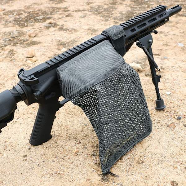 Messing Hylsesamler, Taktisk Patron Nylon Net Opsamler Messing Hylsesamler til Riflebane Skydning