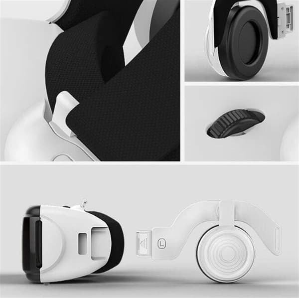 VR-headset, utstyr for virtuell virkelighet, VR-berg-og-dalbaner, egnet for