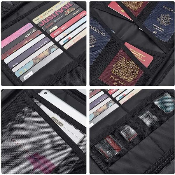 Fireproof Document Bag with Lock - Waterproof Storage Bag for Home, Office, Travel-XF10-