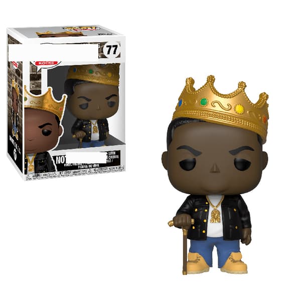 Rocks: Musik - Notorious B.I.G. med Crown Samlarfigur, M
