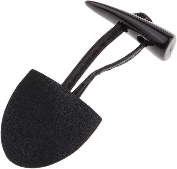 6 par læderknapper Horn Toggle Duffle-knapper til frakke Kaffe