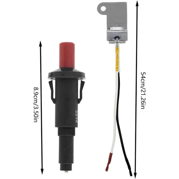 60092 Replacement Igniter Kit for Weber Q300 Q3000 Gas Burner, Replacement Igniter Kit for Gas Grill