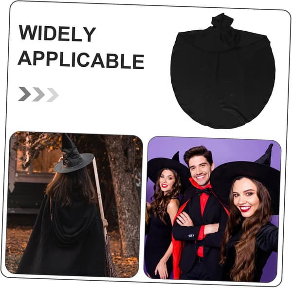Retro ridderkappe med hætte, middelalderkappe til mænd, sort kappe med hætte til Halloween-cosplaybegivenheder og renæssancefestivaler