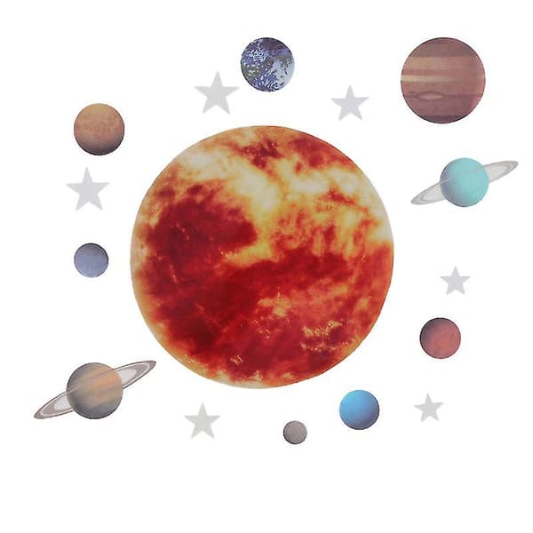 1 pc wall sticker durable self-adhesive removable 3d noctilucence