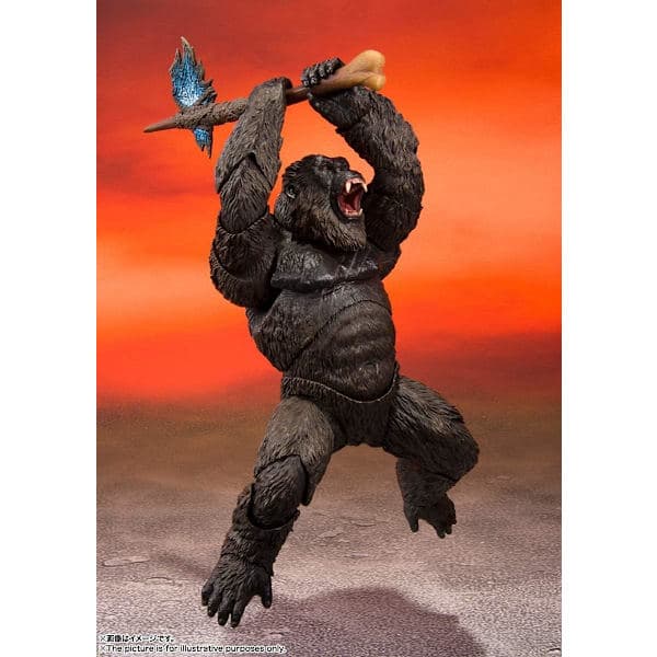 King Kong Actionfigur - King Kong Legetøjsfigur - Godzilla VS. Kong Legetøj