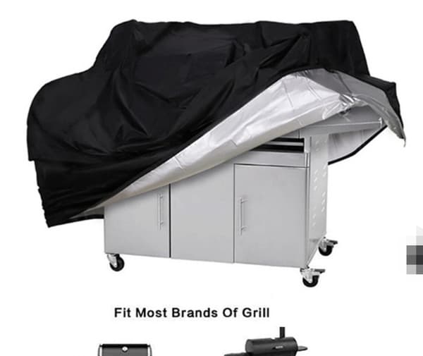 1 kpl 210D Oxford-kangas ulkogrillisuoja, 145x61x117cm