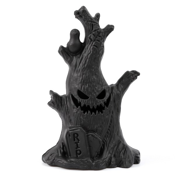 Halloween Spöktree Staty Ljus Atmosfär Lykta Hem Dekoration Festtillbehör Gåvor för Barn och Vuxna