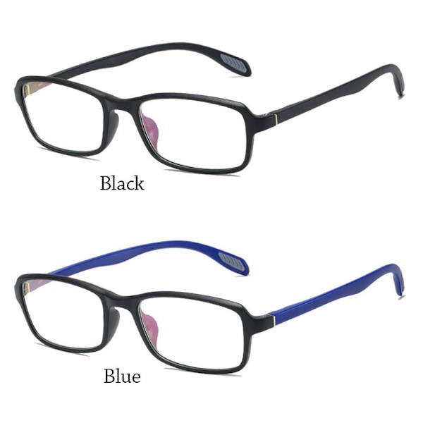 Anti-blåt lys læsebriller Firkantede briller BLÅ STYRKE Blu Blu Blue Strength 100